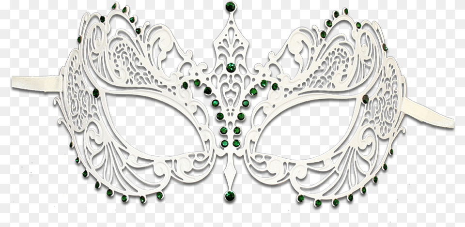 White Masquerade Mask Clip Art Transparent Transparent Masquerade Mask Background, Accessories, Chandelier, Lamp, Jewelry Png