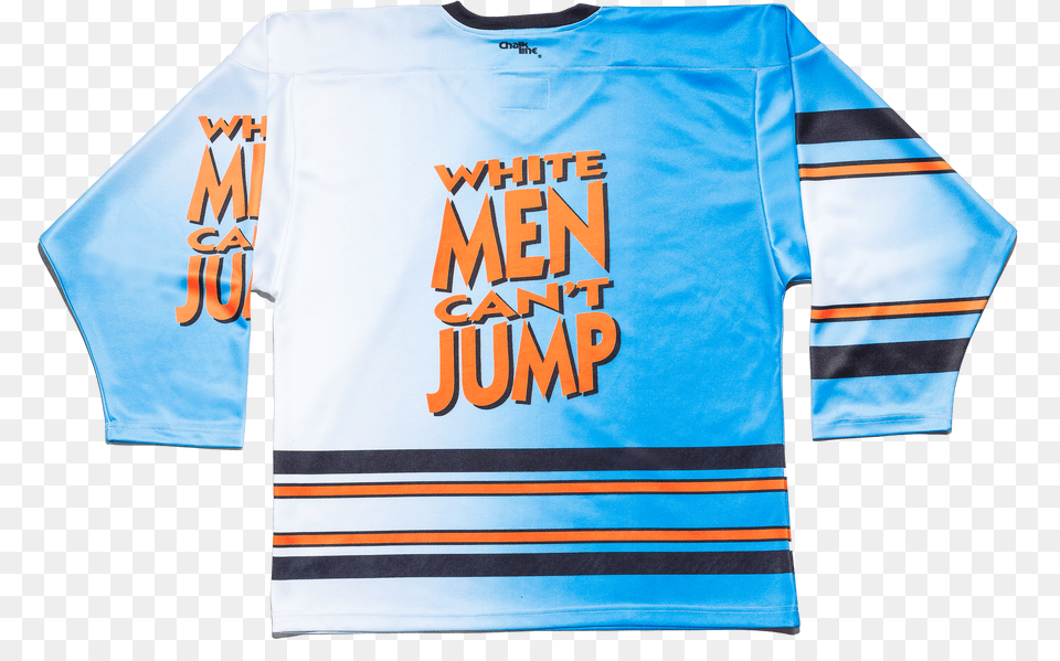 White Men Cant Jump Hockey Jersey U2013 Chalk Line Apparel Active Shirt Png