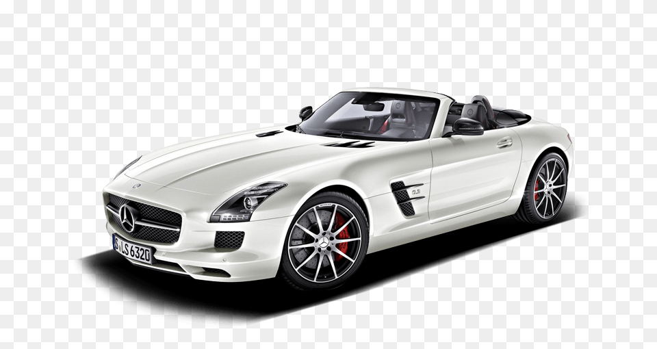 White Mercedes Amg, Car, Convertible, Transportation, Vehicle Free Png