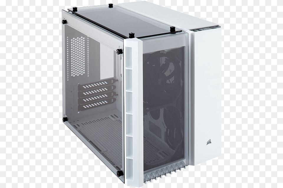 White Micro Atx Case, Computer Hardware, Electronics, Hardware, Appliance Png Image