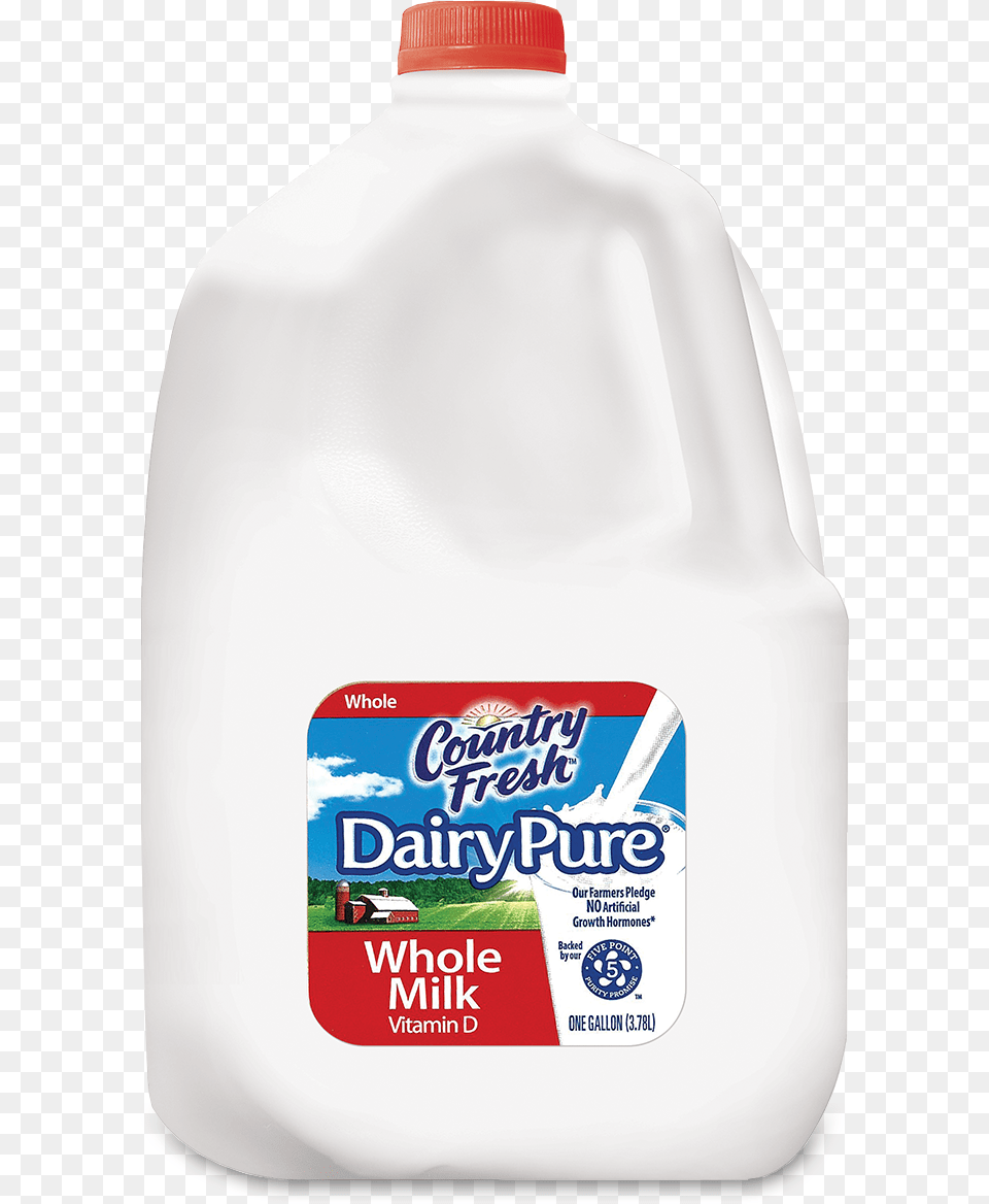 White Milk Milk Products Dean S Dairy Daily Pure Whole Milk, Beverage Png