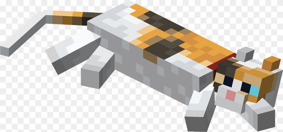 White Minecraft Cat, Brick, Clapperboard Png