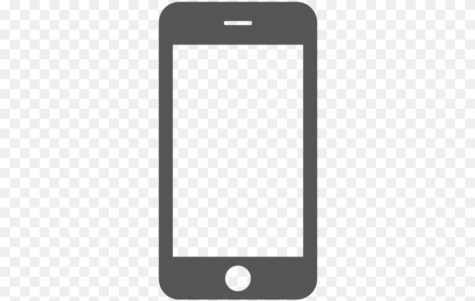 White Mobile Cell Phone Icon Gif, Electronics, Mobile Phone, Screen, Computer Hardware Png Image