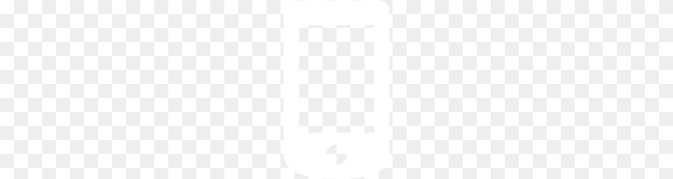 White Mobile Phone Icon, Cutlery Free Transparent Png