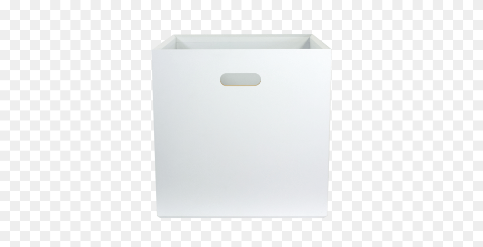 White Mod Box Crate Storables, Basket, Mailbox Free Png