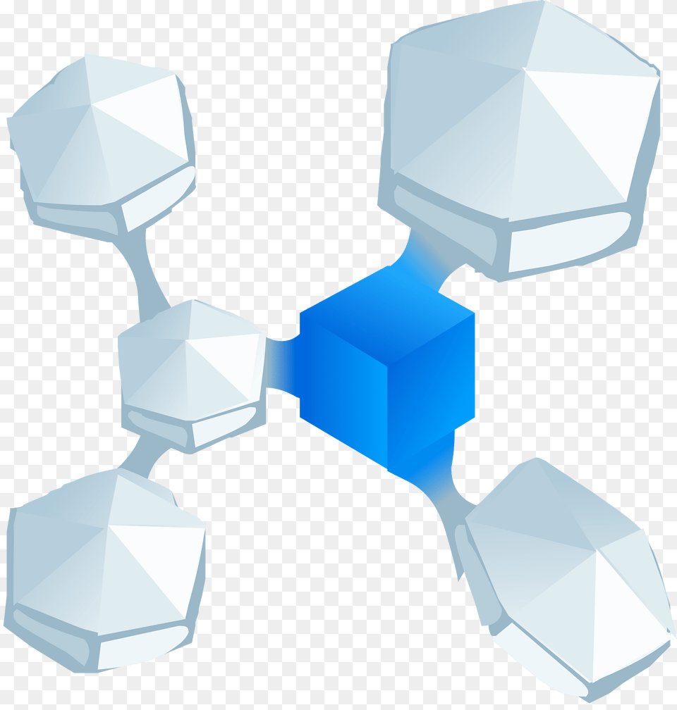 White Molecule Clipart, Crystal, Accessories, Gemstone, Jewelry Free Transparent Png