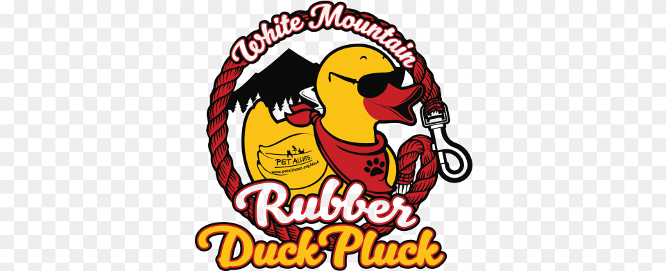 White Mountain Rubber Duck Pluck Big, Logo, Adult, Male, Man Free Transparent Png