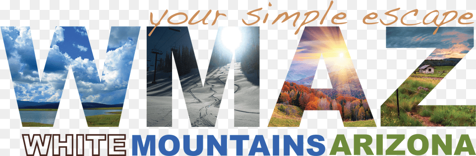 White Mountains Arizona Logo, Nature, Outdoors, Sky, Scenery Free Transparent Png