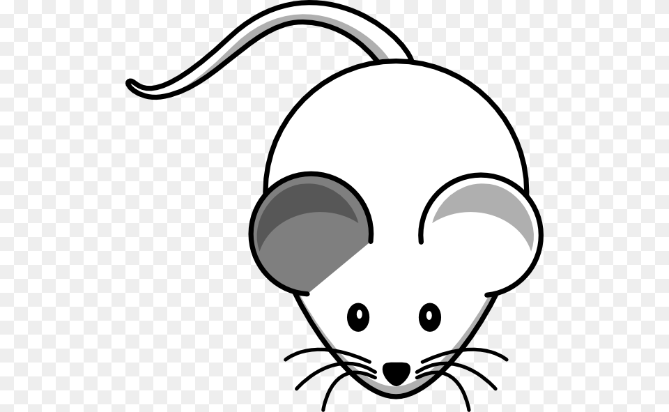 White Mouse Right Grey Ear Svg Clip Arts, Hardware, Computer Hardware, Electronics, Person Free Png