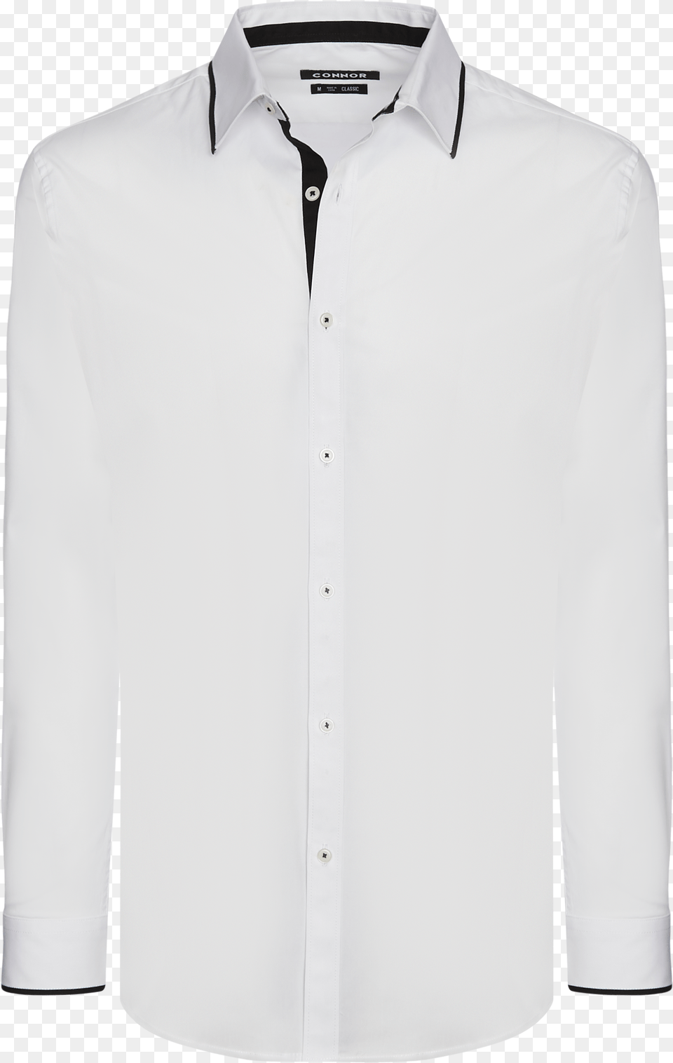 White Muswell Dress Shirt Long Sleeved T Shirt Png Image