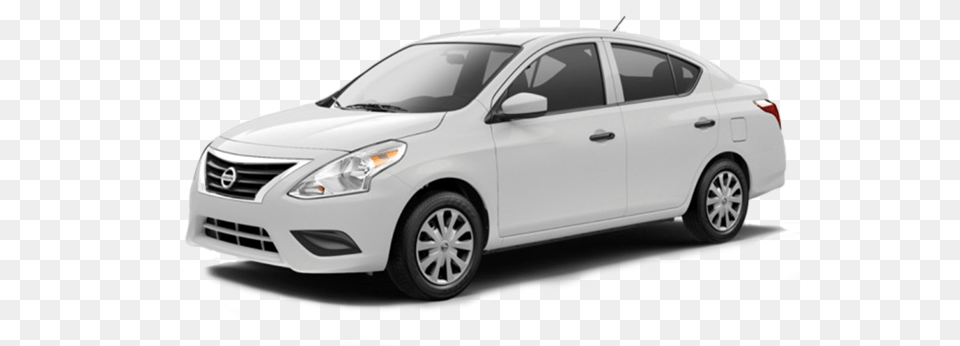 White Nissan Versa 2018, Car, Vehicle, Sedan, Transportation Free Png Download