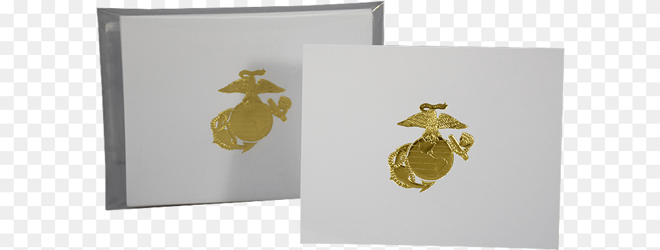 White Notecards With Gold Embossed Ega Cartoon, White Board, Accessories, Jewelry, Locket Free Transparent Png