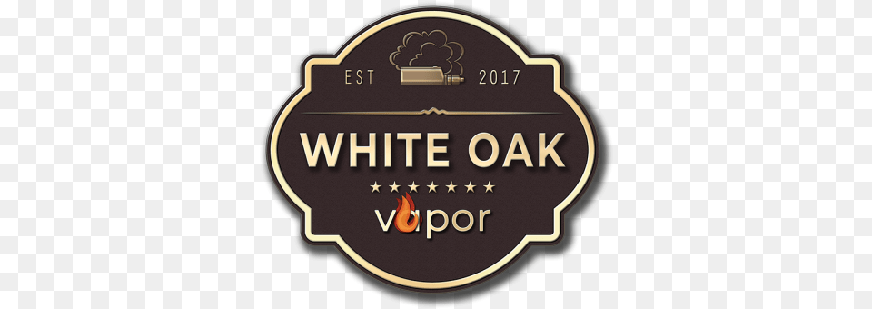 White Oak Vapor Label, Badge, Logo, Symbol, Architecture Free Png Download