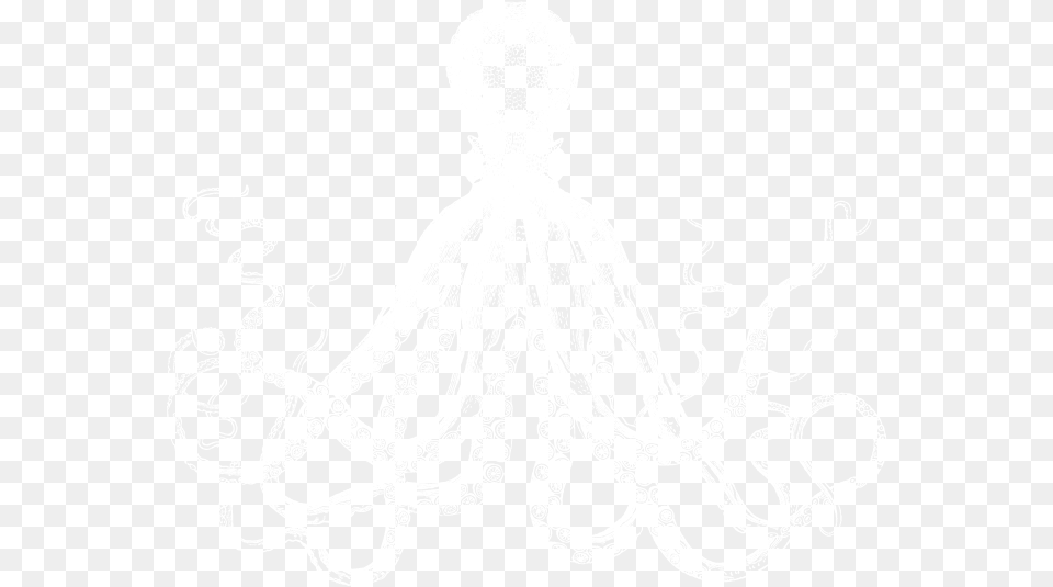 White Octopus3 Octopus Canvas, Adult, Wedding, Person, Woman Free Png Download