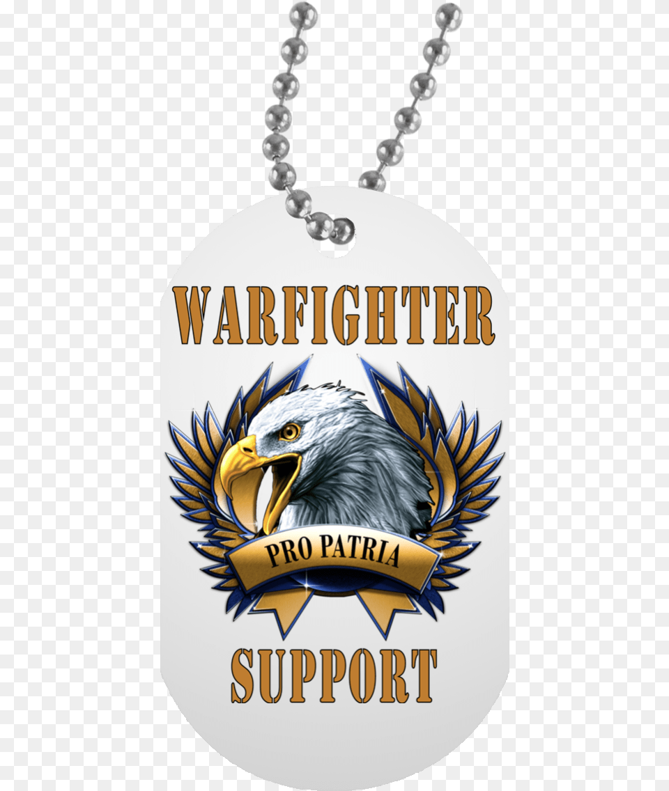 White One Size Warfighter Support Eagle Dog Tag Boyfriend Cute Anniversary Gifts, Accessories, Jewelry, Necklace, Animal Free Transparent Png