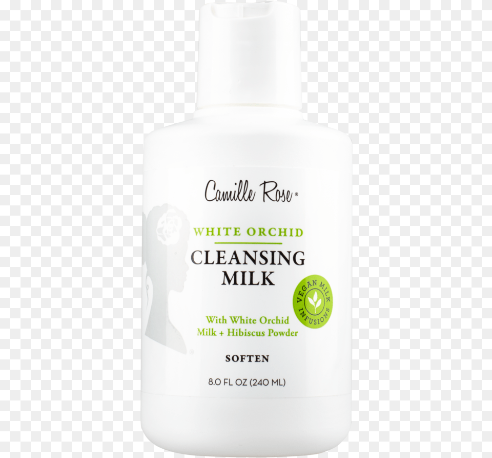 White Orchid Cleansing Milk Camille Rose White Orchid Cleansing Milk, Bottle, Lotion, Cosmetics, Perfume Free Transparent Png