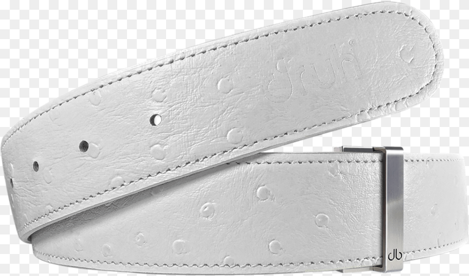 White Ostrich Texture Leather Belt Belt, Accessories, Strap Free Png Download