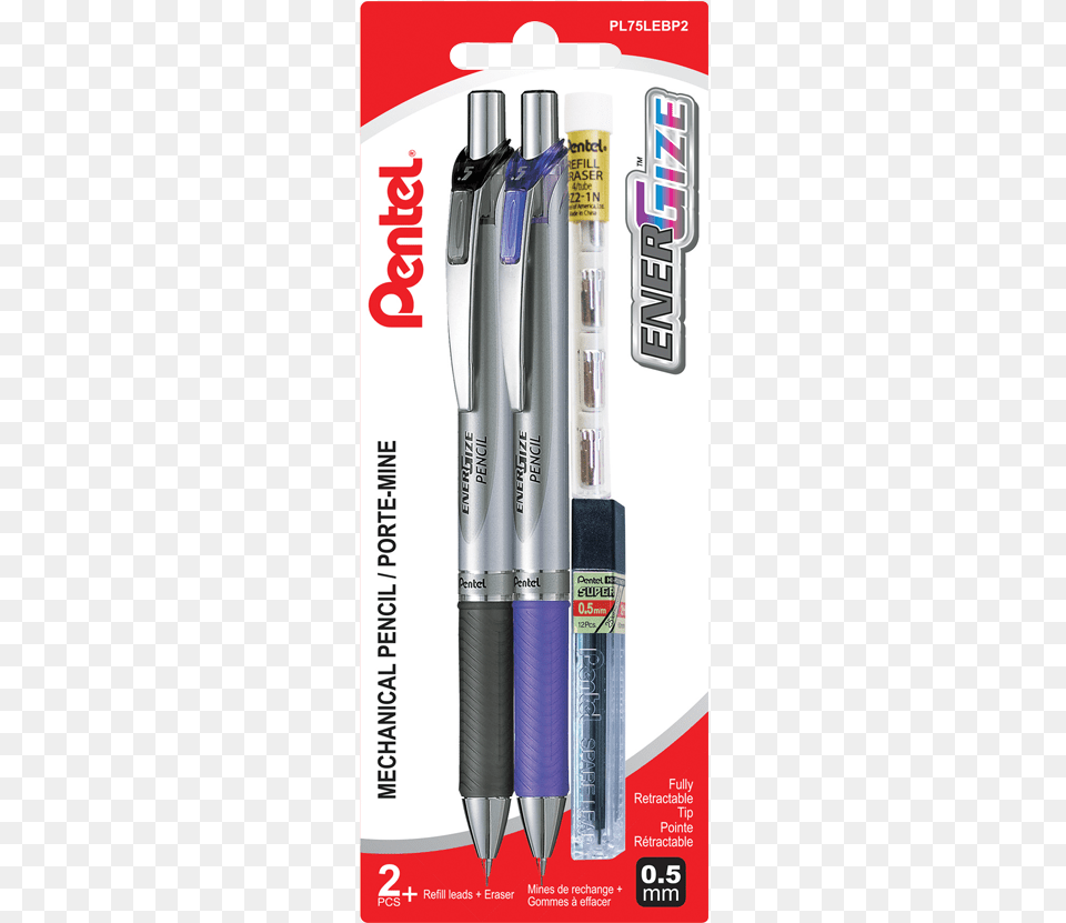 White Pack Of 12 Pentel Eraser Refills For Mechanical Pentel, Pen Free Transparent Png