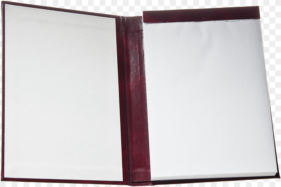 White Pages With Background Leather, Book, Publication, File Binder, File Folder Free Transparent Png