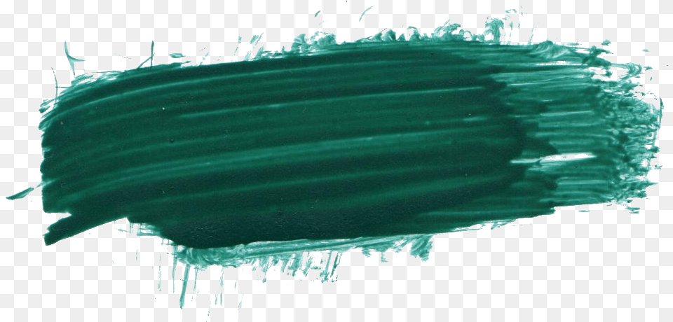 White Paint Brush Stroke Green Brush Stroke, Device, Tool, Animal, Fish Png Image