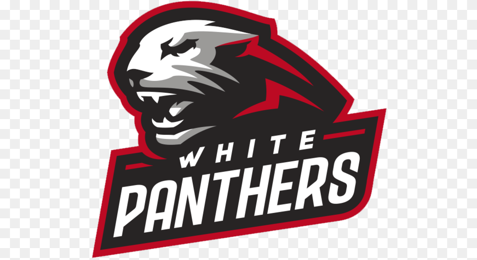 White Panthers Logo Clipart White Panthers Esports, Sticker Png