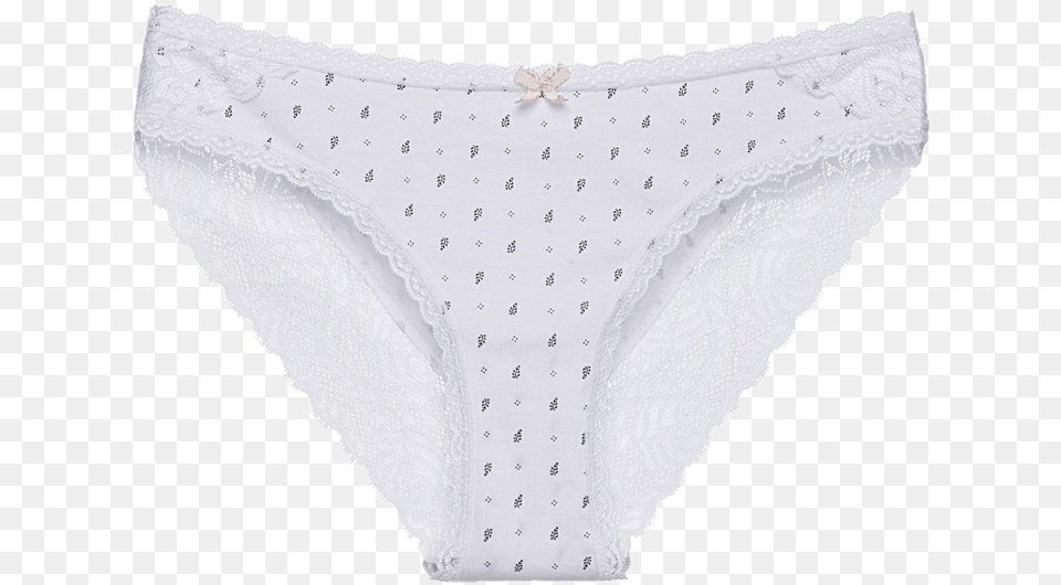 White Panties With Pattern, Clothing, Diaper, Lingerie, Thong Png