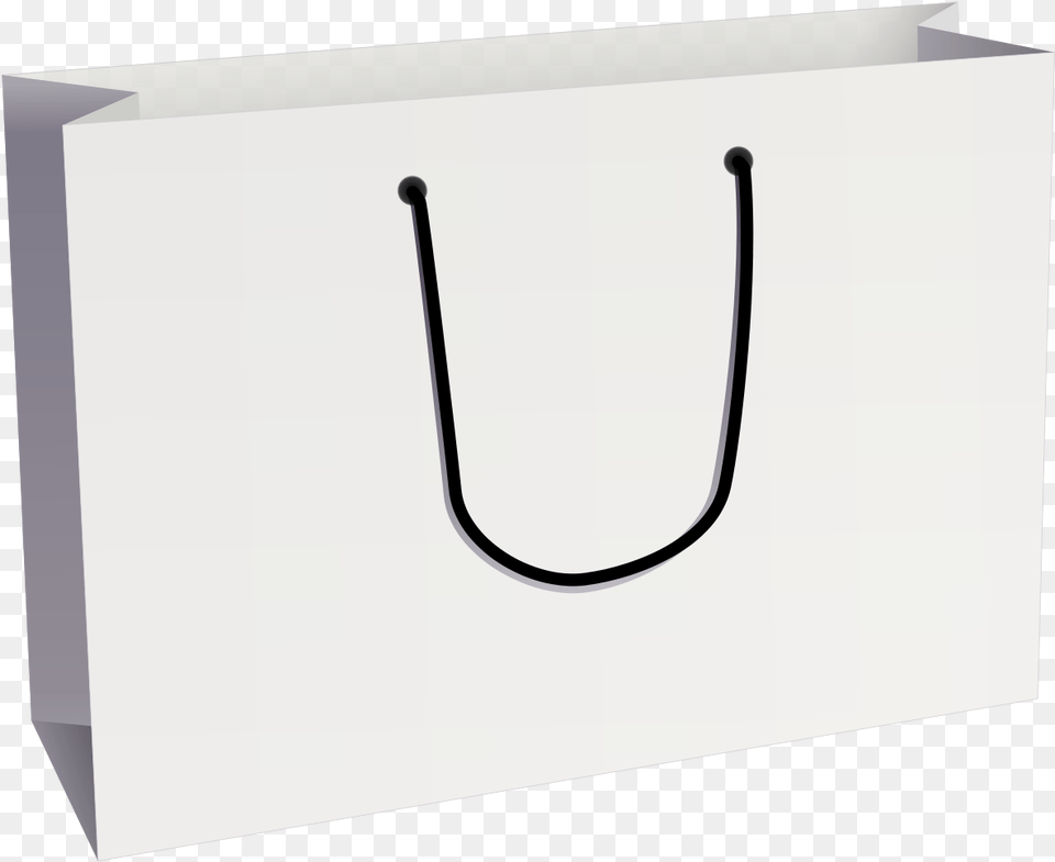 White Paper Bag, Shopping Bag, Tote Bag Free Transparent Png