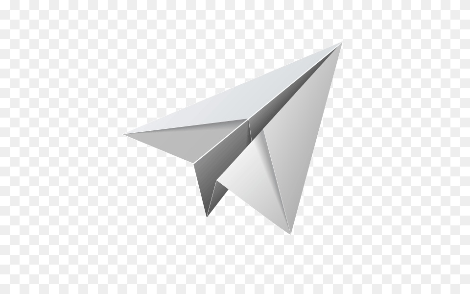 White Paper Plane, Art, Origami Free Png