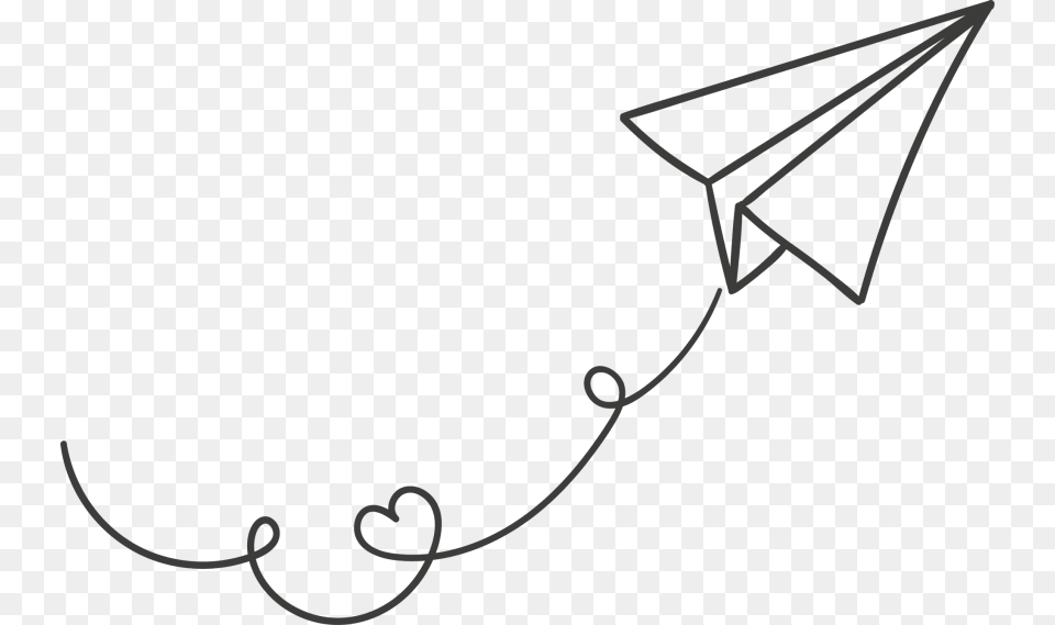 White Paper Plane Free Png Download