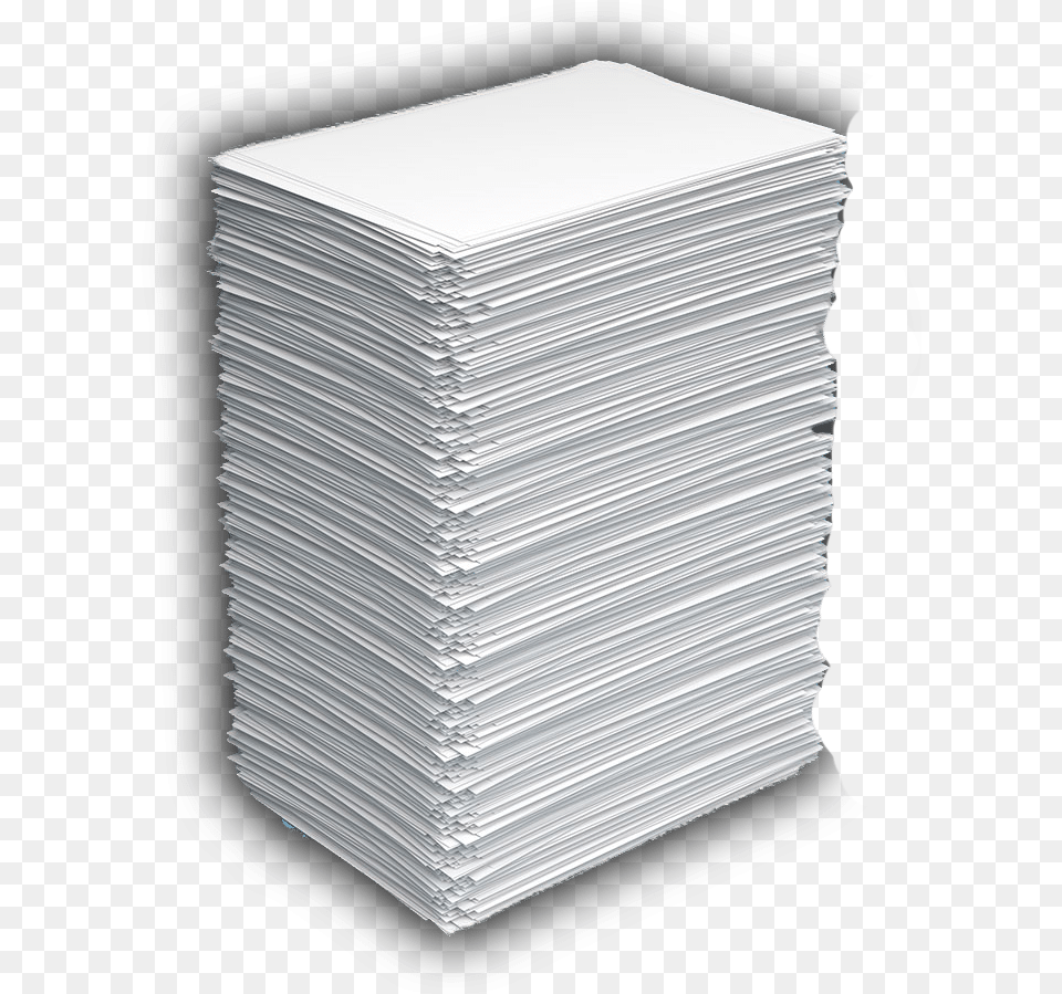 White Paper Stack Box Png Image