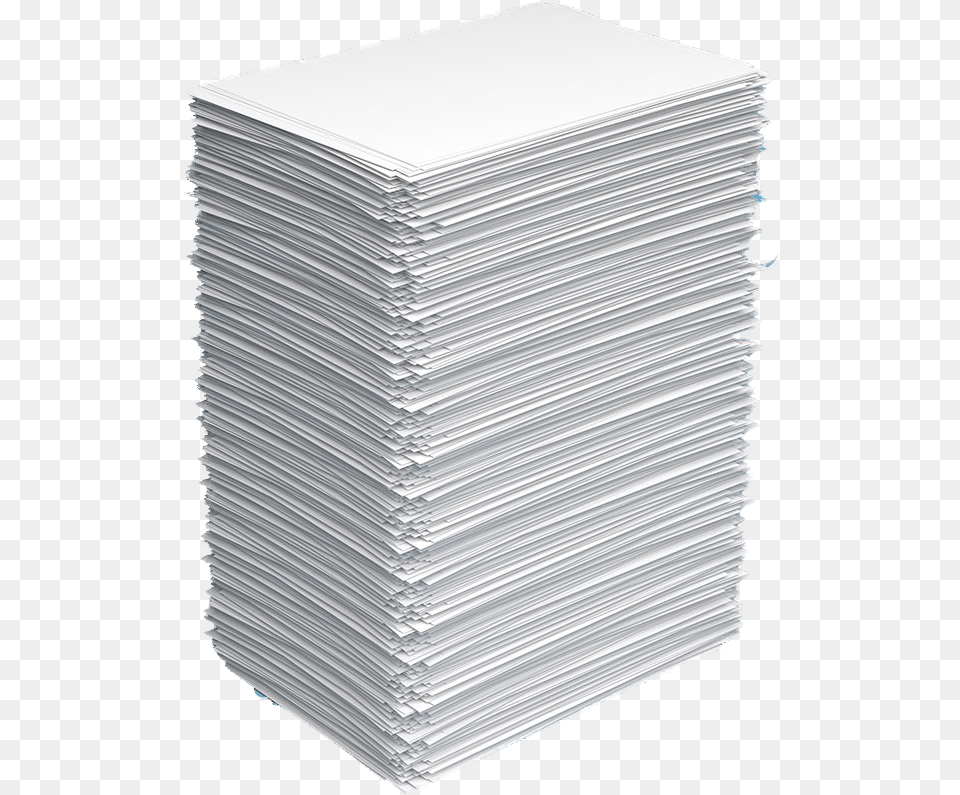 White Paper Stack Papers Stacked Free Png