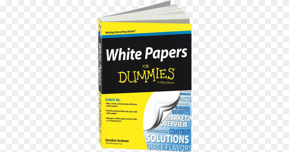 White Papers For Dummies Hereu0027s What People Are Saying White Papers For Dummies, Advertisement, Poster, Publication, Book Free Transparent Png