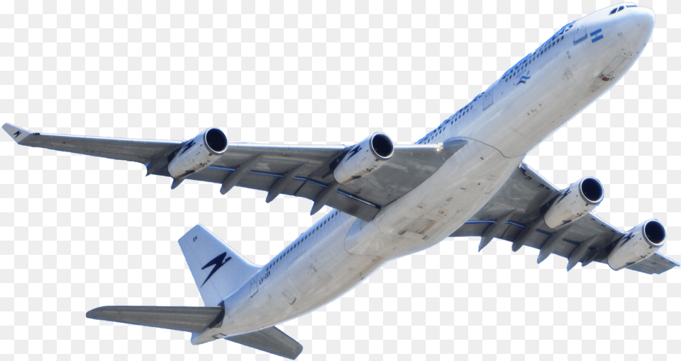 White Passenger Plane Flying On Sky Image Background Flying Airplane, Aircraft, Airliner, Flight, Transportation Free Png Download