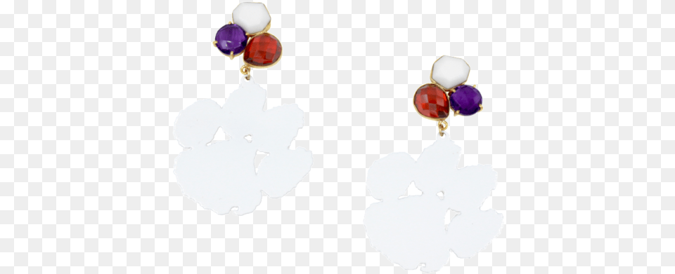 White Paw, Accessories, Jewelry, Earring, Gemstone Free Transparent Png