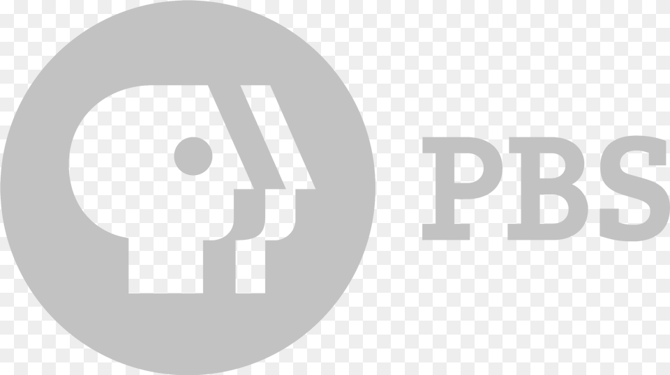 White Pbs Logo, Text, Disk Free Png Download