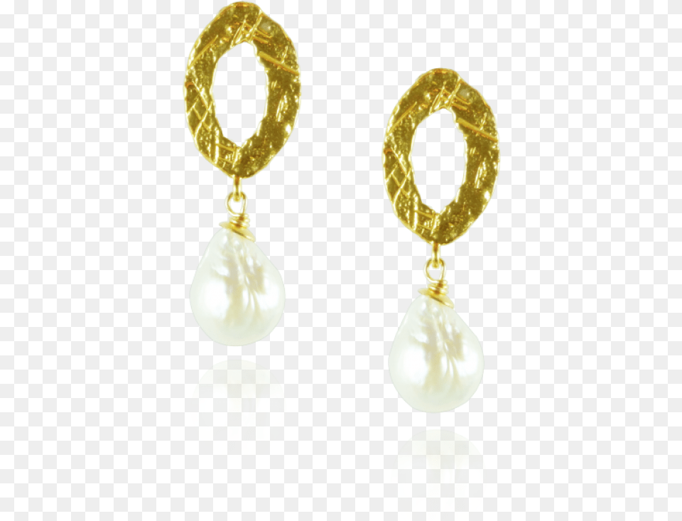 White Pearls Gold And White Pearl Drop Earrings Earrings, Accessories, Earring, Jewelry Free Png