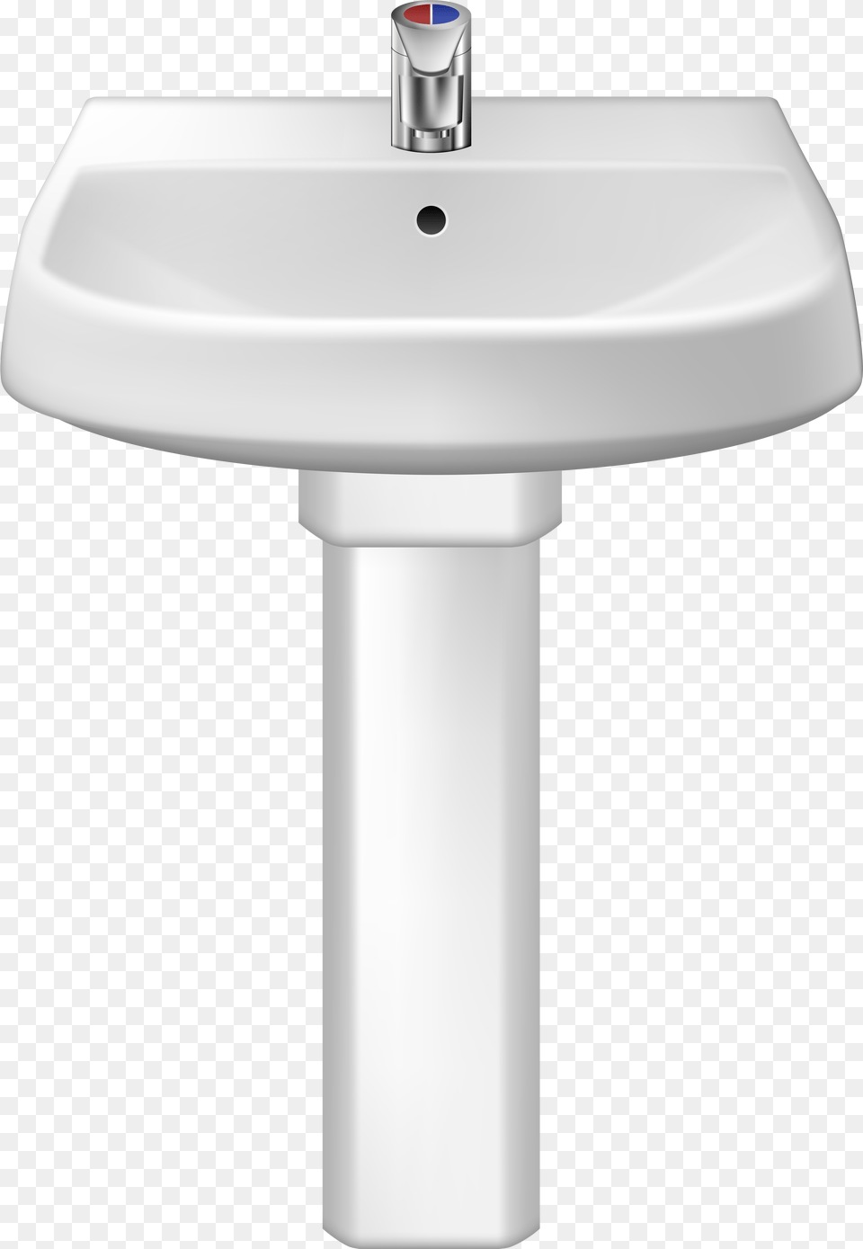 White Pedestal Sink Clip Art Bathroom Sink, Basin, Sink Faucet Free Transparent Png