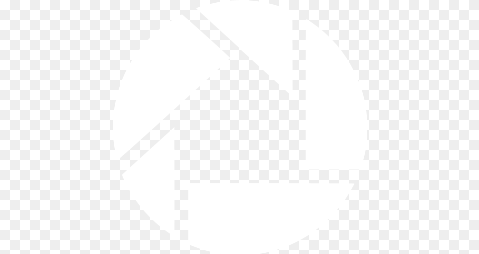 White Picasa Icon Icon, Triangle, Symbol, Sign Png Image
