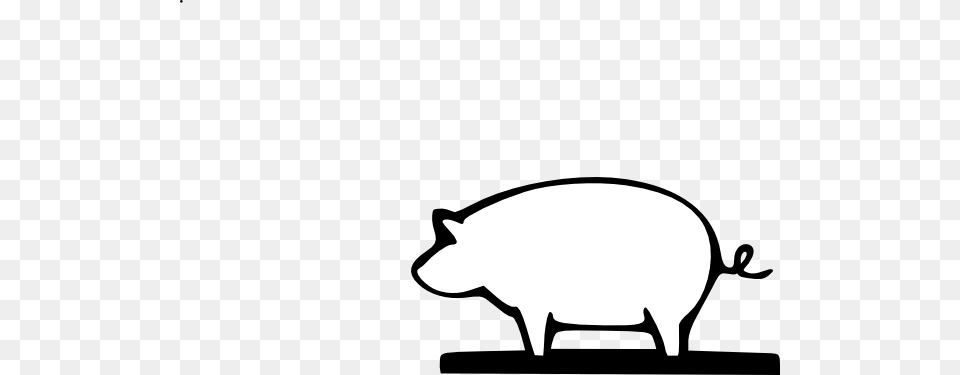 White Pig Clip Art, Animal, Mammal, Hog, Boar Png Image