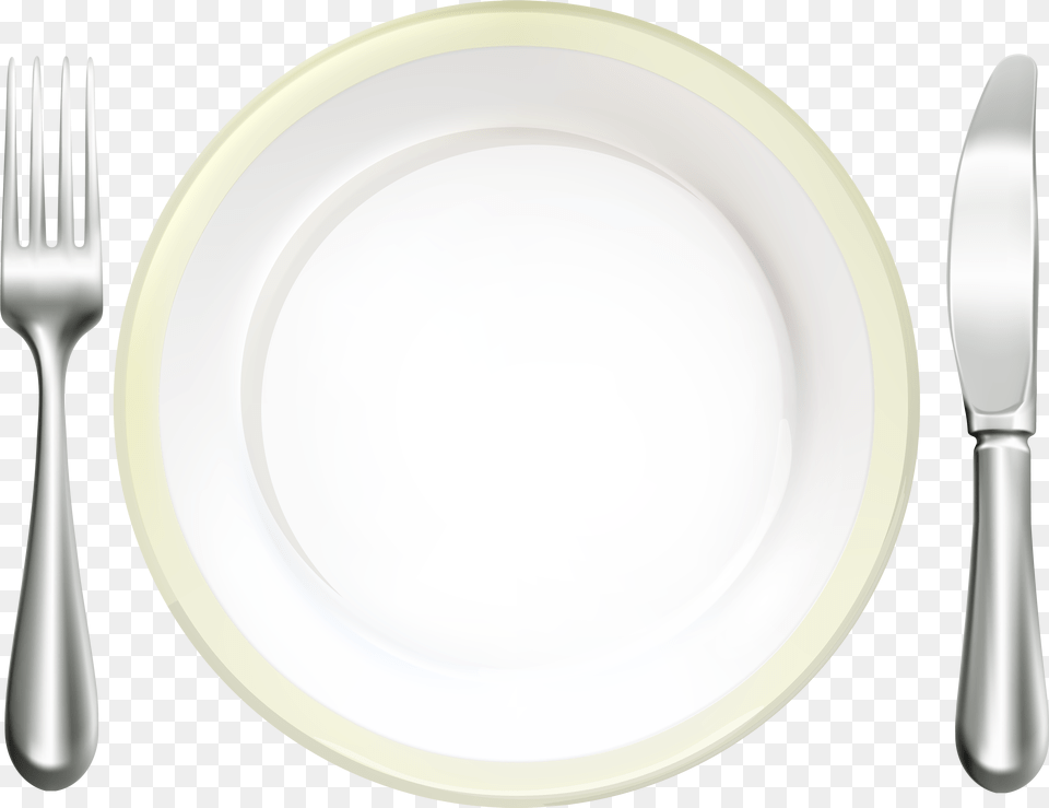 White Place Setting Clipart Dining Room, Cutlery, Fork, Plate, Food Png
