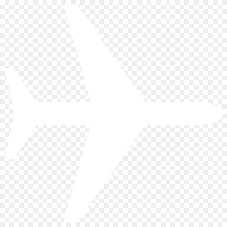 White Plane Icon Clipart, Cross, Symbol, Aircraft, Transportation Free Png Download