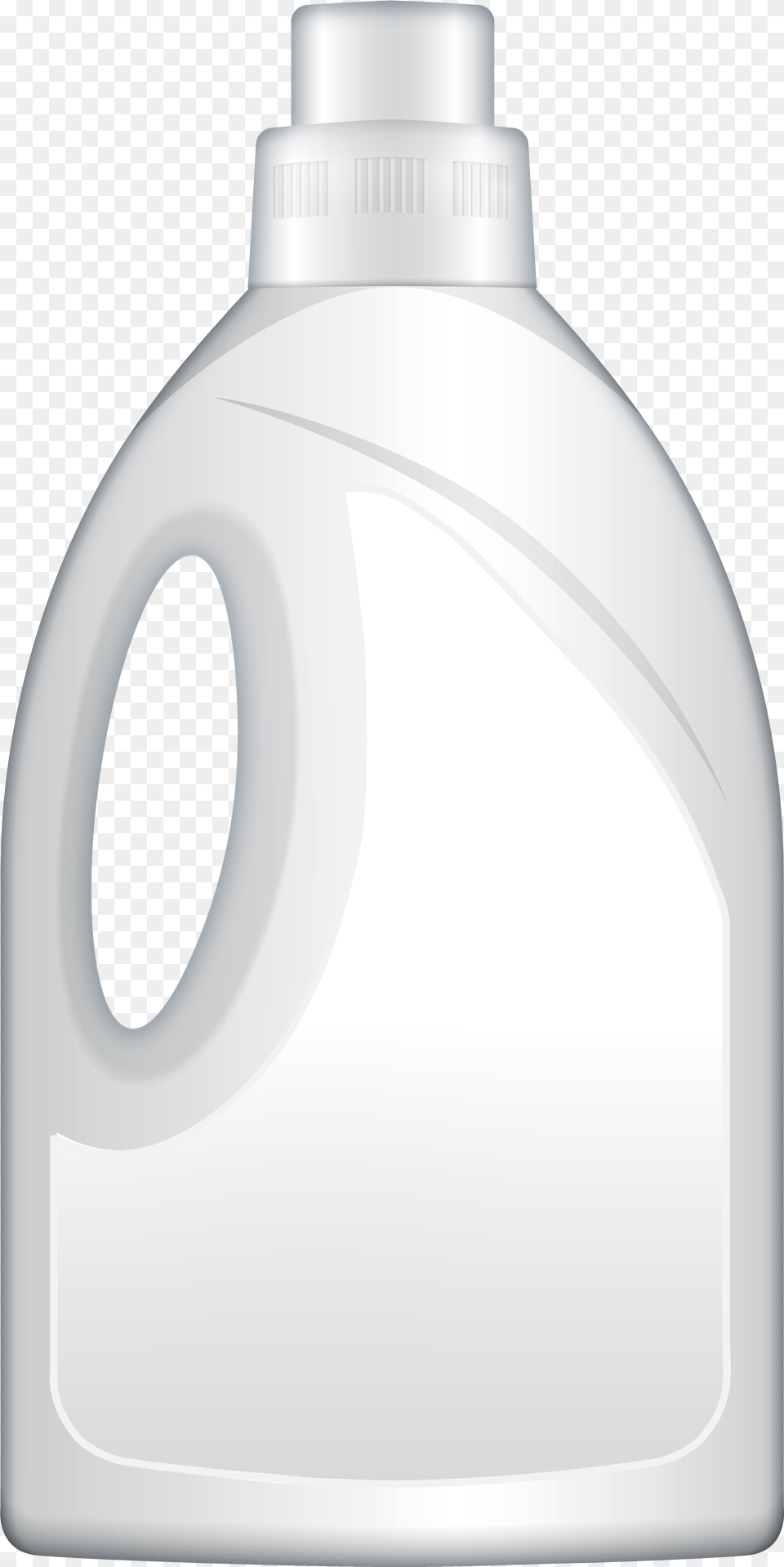 White Plastic Jerrycan Oil Clipart Circle, Bottle, Shaker Free Png Download