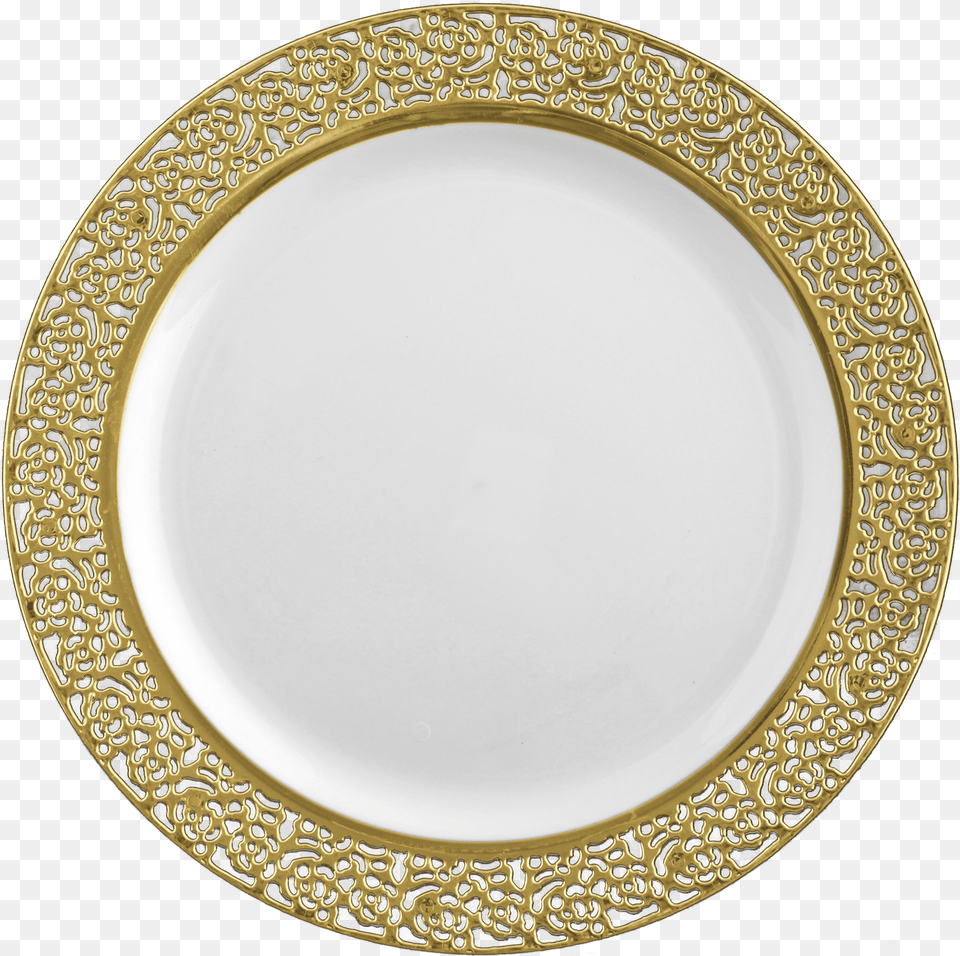 White Plates With Silver Trim White Silver Plastic Plates, Art, Porcelain, Platter, Plate Png Image