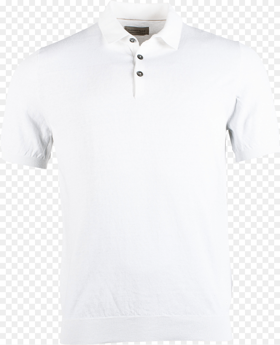 White Polo Shirt, Clothing, T-shirt, Home Decor, Linen Png Image