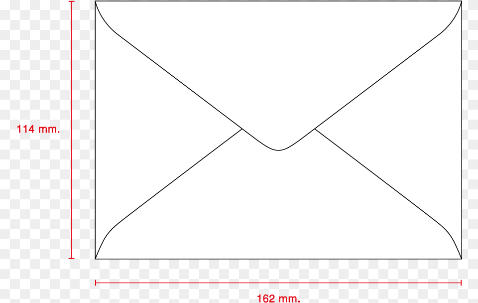 White Post Standard Envelope, Mail, Bow, Weapon Png Image