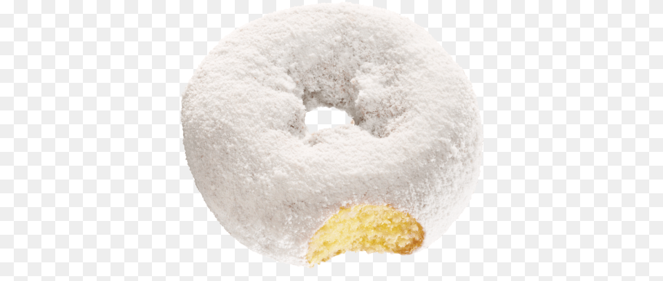 White Powder White Powdered Donuts, Sweets, Food, Bread, Bagel Png