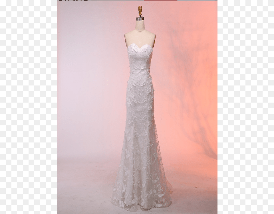 White Prom Dress Long Prom Dress Prom Dress Mermaid Gown, Wedding Gown, Clothing, Fashion, Wedding Free Transparent Png
