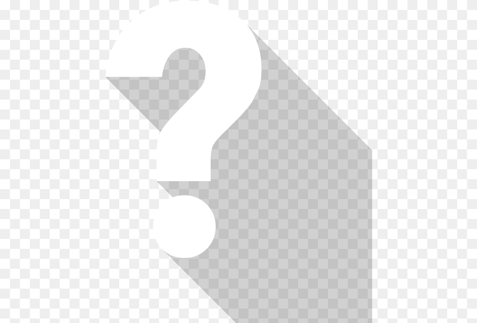 White Question Mark Question Mark Pn G White, Number, Symbol, Text Png