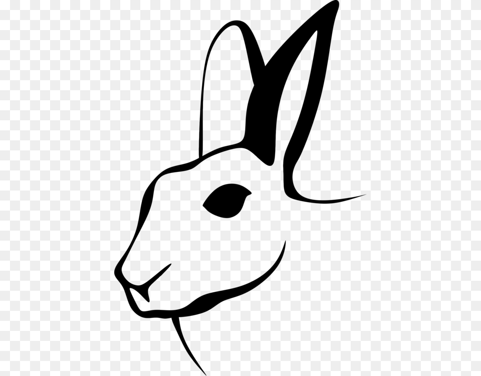 White Rabbit Computer Icons Drawing, Gray Png