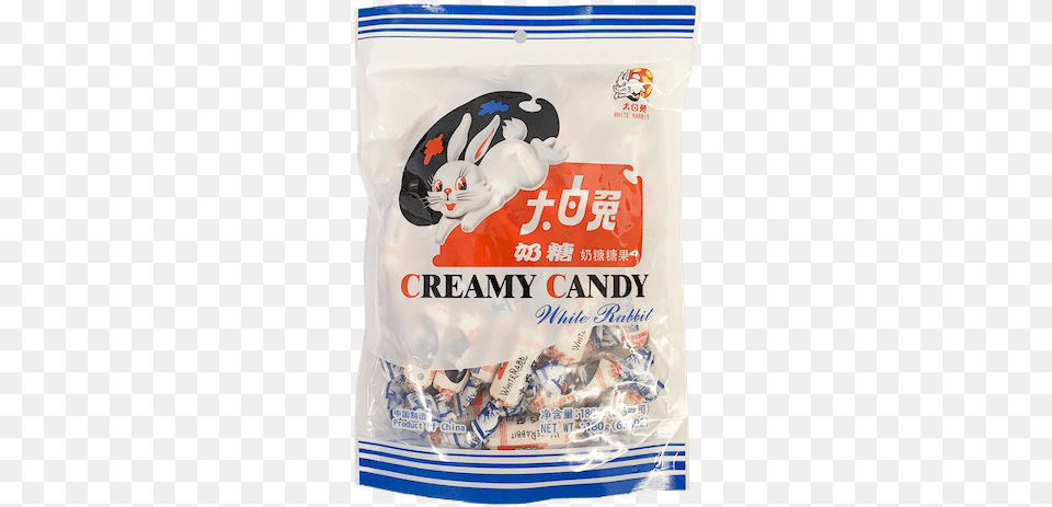 White Rabbit Creamy Candy, Food, Sweets, Bag Free Png Download